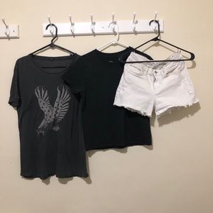 T-shirts and CK short